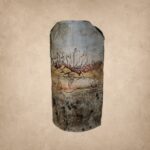 Harsh land at Sunset by Rachael Brown