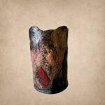 Raw Earth Ceramic Vessel