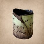 Layered piece ceramic vessel exhibit