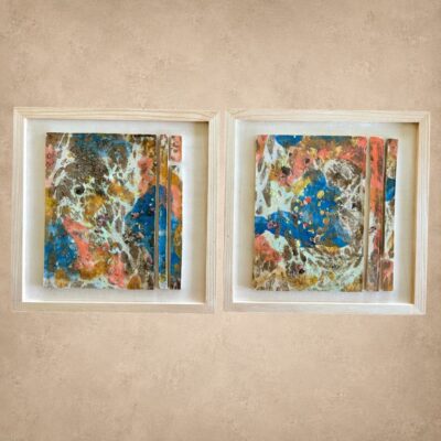 Explosion of Colour. Exhibit pieces 5142